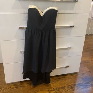 Parker silk strapless A-Line dress, size XS